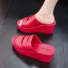 Bright red