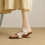 BOX061-Women's Box Heel - Image 3