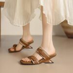 BOX061-Women's Box Heel - Image 4