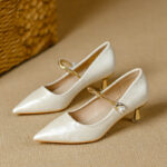 PL014-Women's Pencil Heel - Image 5