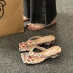 Casual temperament versatile high heel