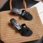 BOX093-Women's Box Heel (Umid Fashion)