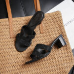 BOX093-Women's Box Heel (Umid Fashion) - Image 2