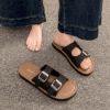 Black square buckle