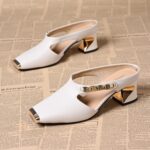 BOX098-Women's Box Heel - Umid Fashion - Image 4