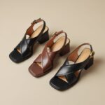 BOX109-Women's Box Heel - Umid Fashion - Image 4