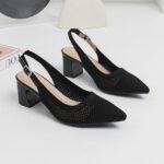 BOX100-Women's Box Heel - Umid Fashion