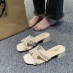 BOX102-Women's Box Heel - Umid Fashion