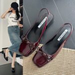 BOX108-Women's Box Heel - Umid Fashion - Image 5