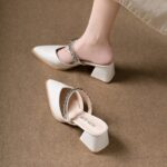 BOX122-Women's Box Heel - Umid Fashion - Image 2