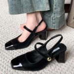 BOX121-Women's Box Heel - Umid Fashion - Image 2