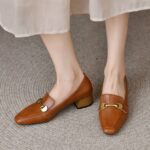 BOX105-Women's Box Heel - Umid Fashion - Image 2