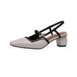 BOX115-Women's Box Heel - Umid Fashion - Image 3