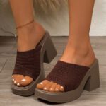 BOX123-Women's Box Heel - Umid Fashion - Image 8