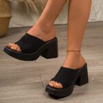 BOX123-Women's Box Heel - Umid Fashion - Image 6