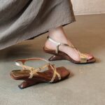 BOX132 -Women's Box Heel - Umid Fashion